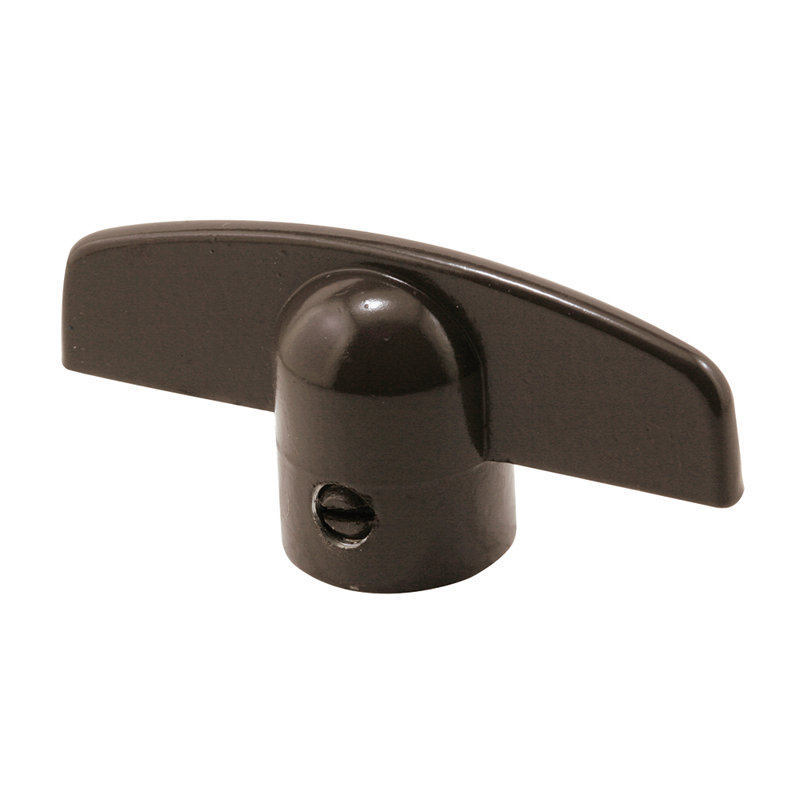 Diecast, Casement Operator, Right Hand, Teardrop Type (Single Pack), Aluminum, 13.25" H x 3.88" W x 1.38" D