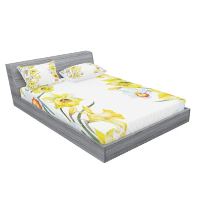 Daffodil Microfiber Sheet Set