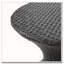 Table d'appoint 16 pouces en osier multicolore brun