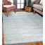 Tapis ivoire en laine noué à la main Ornate Marrakech