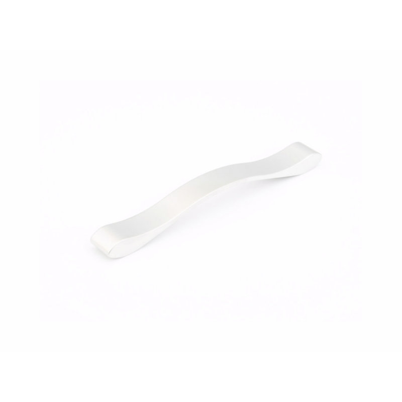 Poignée d'armoire Schaub Wave, Nickel satiné, 6-5/16"