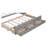 Gelen Slat Headboard Design Bed with Drawers-620215872