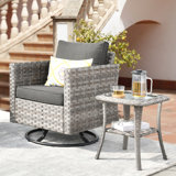 Bobia - Person Patio Conversation Sets with Cushions