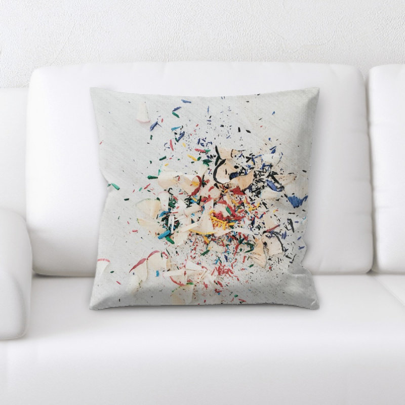 Microsuede Reversible Throw Pillow