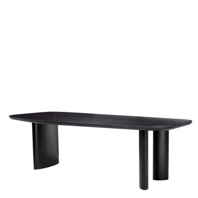 Dining Table Flemings Black Veneer - Top