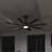 72.7'' 6-Speed Ceiling Fan With Adjustable LED Light Kit And Remote Control
