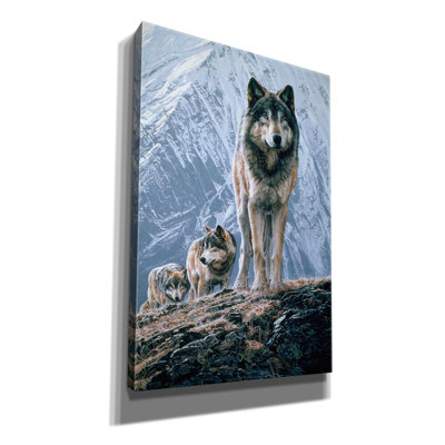 " Crossing The Ridge " by Ron Parker