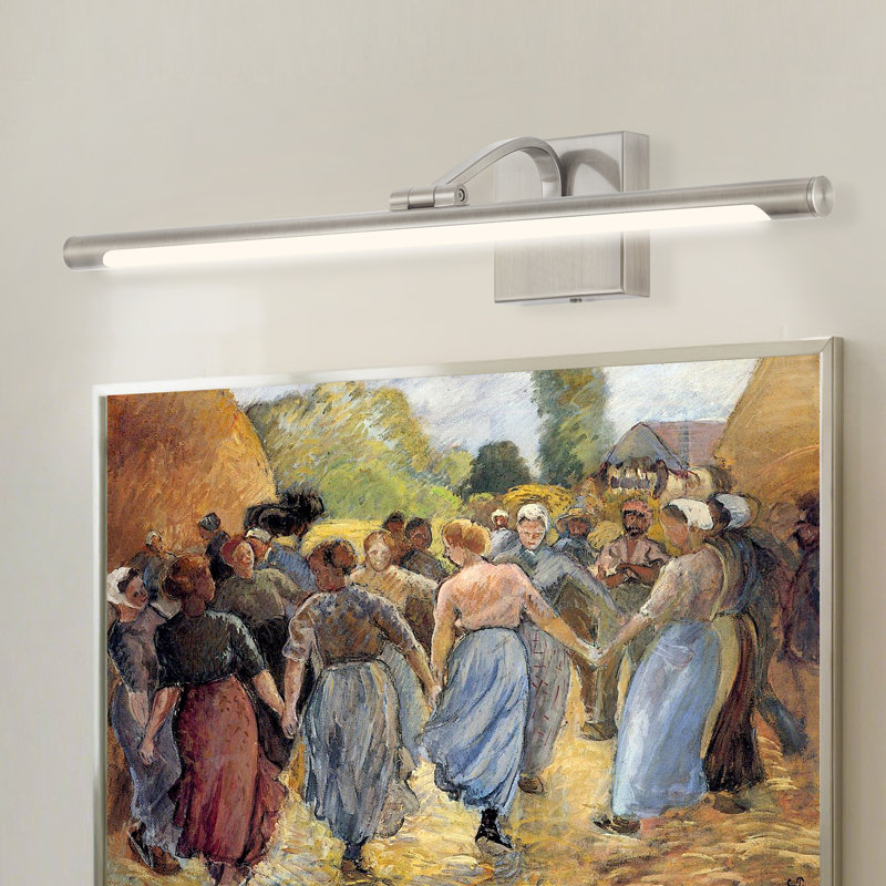 Lampe pour tableau à DEL 1 lumière à intensité variable avec température de couleur réglable (3000 K / 4000 K / 5000 K)