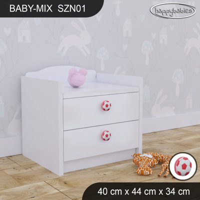 Baby Mix 2 Drawer Nightstand