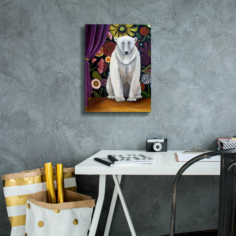 «Curtain Call» par Catherine A Nolin, H 16 po x l 12 po x P 0,75 po