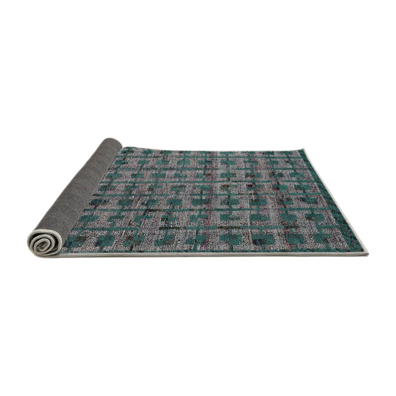 Tapis abstrait moderne 4465, Rond 7 pi
