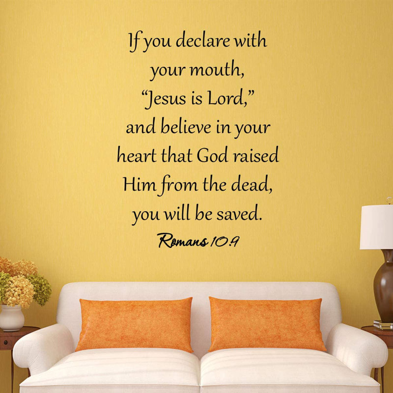 Text & Numbers Non-Wall Damaging Wall Decal