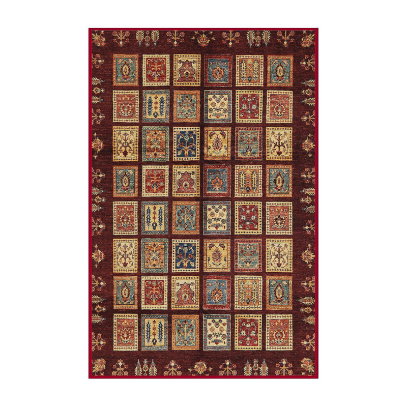 Tapis abstrait moderne 624, Rectangle 5 pi x 7 pi