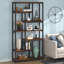 Étagère à livres en acier inoxydable H 78,74 "x l 39,37" Chappa-348593201
