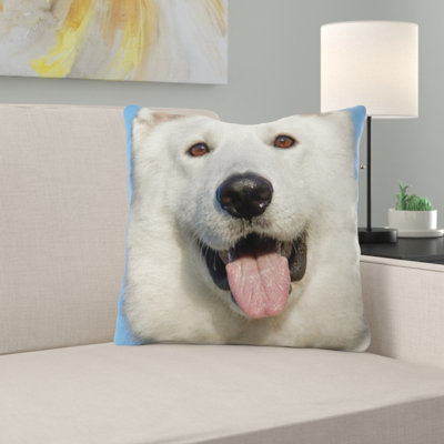 Microsuede Throw Pillow