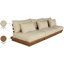 Canapé modulaire d'extérieur rembourré Ivry-262594055