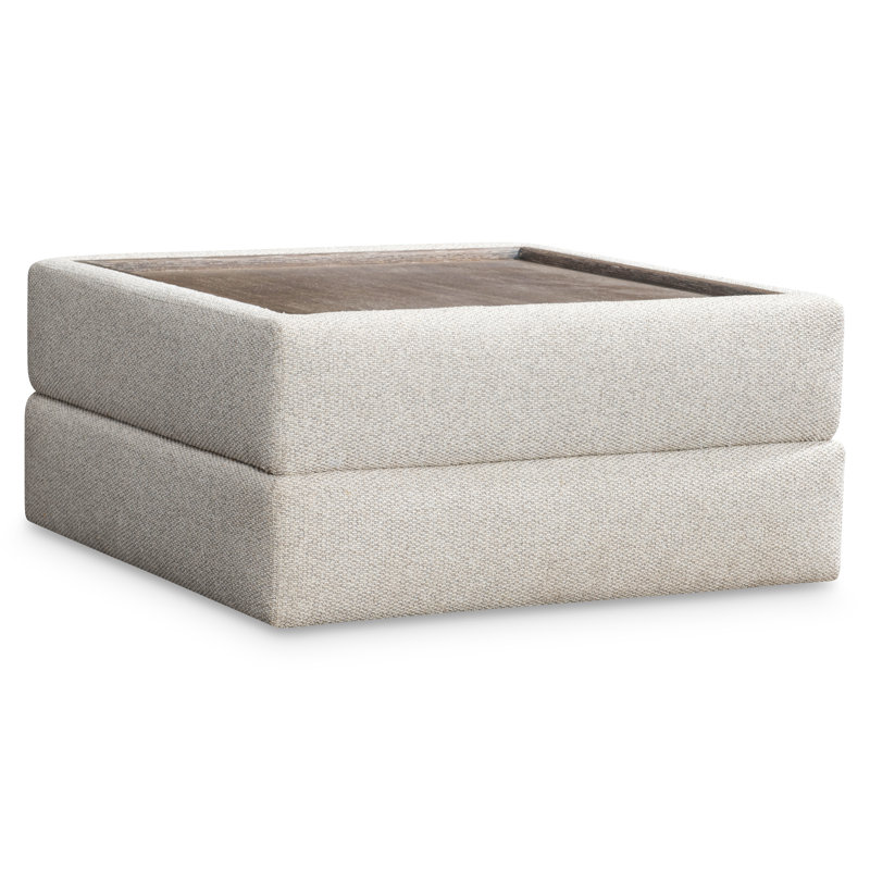 Bernhardt Vista Fabric Tray Ottoman