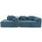 Modular Sectional Sofa with Deep Seating & 2 Side Pockets for Living Room-1858289546