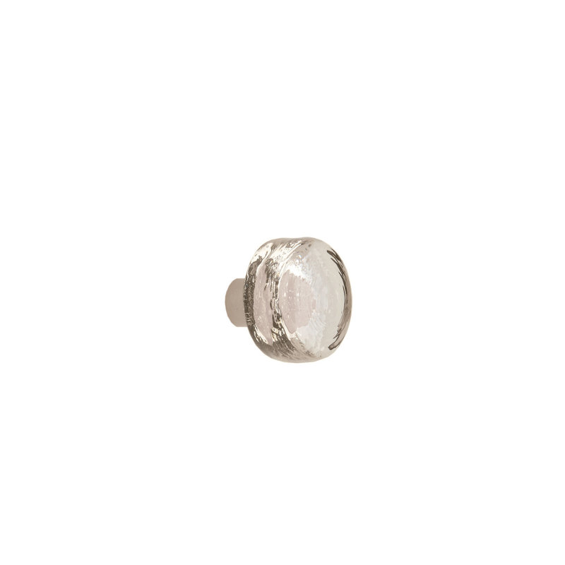 Bronze Round Knob, White Bronze Brushed