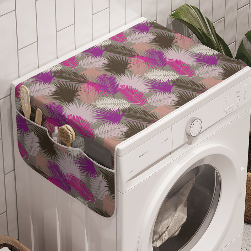 Ensemble de 2 machines à laver East Urban Home Tropical 47 po x 18,5 po