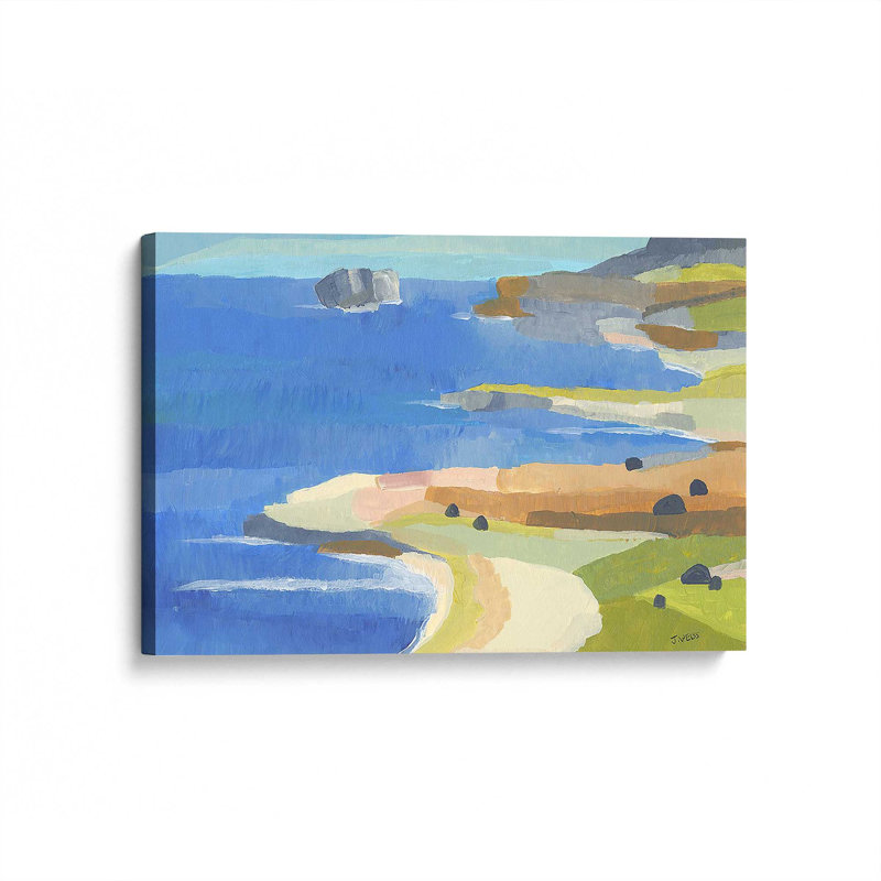 Impression sur toile Irish Coastal Whimsy, Toile tendue, H 8 po x l 12 po x P 1,25 po