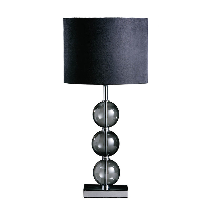 Lamp, Smoke, Black