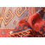 Tapis bleu Konya Anatolian 4 pi 7 po x 7 pi 9 po