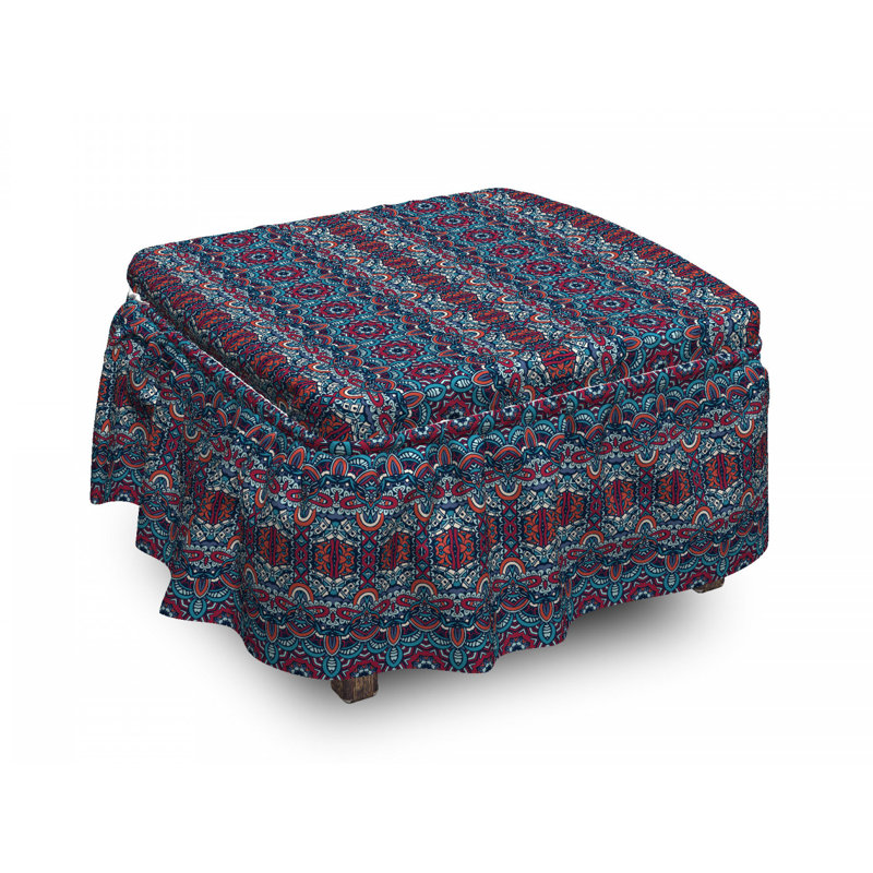 Housse pour repose-pieds classic tribal motifs