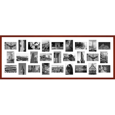 Kuwana Wood Picture Frame with Mat