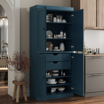 Blue Food Pantries | Blue Pantry Cabinet & Blue Kitchen Pantry Blue Food Pantries | Blue Pantry Cabinet & Blue Kitchen Pantry