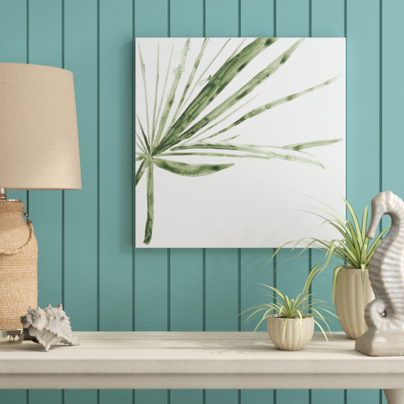 «Verdant Impressions VI», peinture sur toile tendue, H 20 po x l 20 po