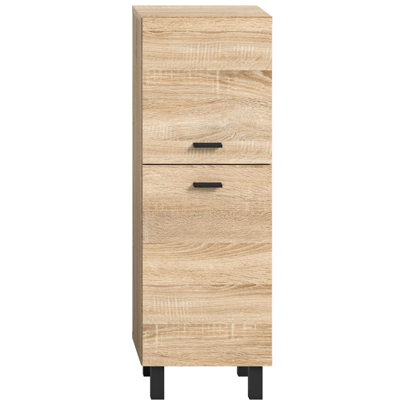 Boston Particle Board Freestanding Bathroom Cabinet, Wood