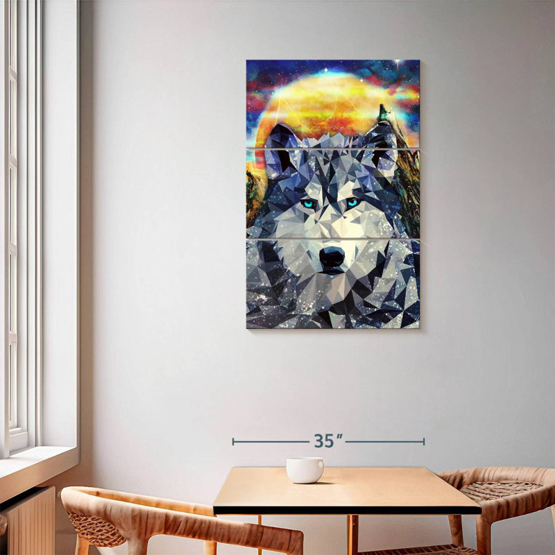 Brampt Okami, 57" H x 36" W