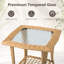 Table d'appoint en osier Avanthi-1836449998