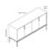 Takierra 160cm Solid Wood Sideboard-124653245