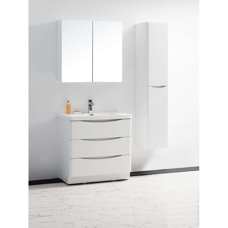 Ensemble de meuble-lavabo simple 34 po Modena