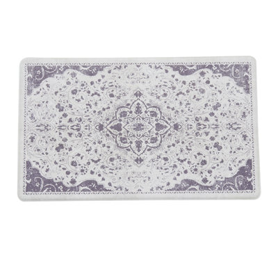 Floral Printed 12mm Anti Fatigue Rug