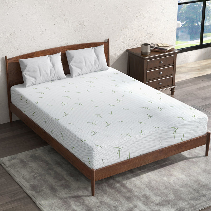 Memory Foam Mattress, Medium Firm Feel Cooling Gel Mattress Bed in a Box, Queen, 10"