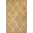 Cole Minimalist Diamond Trellis Gold/White Rug-2050739524