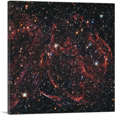«Hubble Telescope Gazes at Long-Dead Star», reproduction de photo sur toile tendue