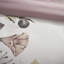 King/ King Cotton Printed Bedding - Shabby Chic, Large Floral Print, Soft Colour Combination, Button Closure, Corner Ties, Chic Duvet Cover With Palette, & Tie,-131376175-131376176