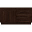 Commode combinée 5 tiroirs en bois massif l 66,125 po Moduluxe-20805062-24533564