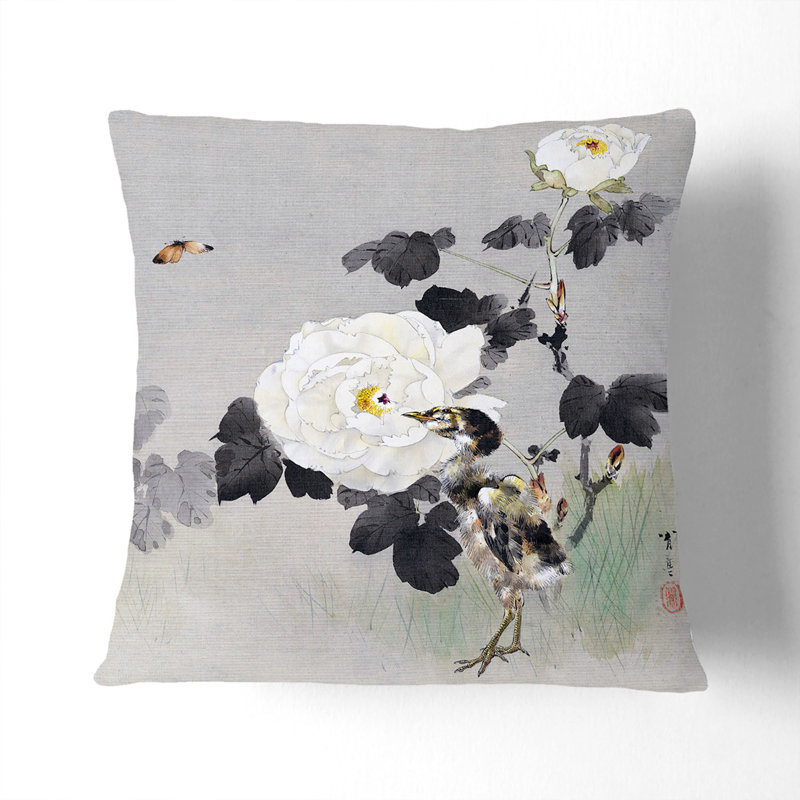 Square Throw Cushion, Black, 55 x 55 cm