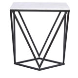 Fabius Marble Top End Table