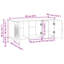 Unfinished TV Stand for TVs up to 24" with Fireplace Included