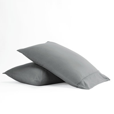 Premium Double-Brushed Pillow Case Set