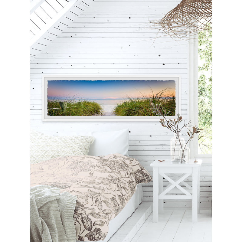 " Ocean Sunset ", 10" H x 30" W