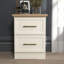 August Grove 2 Drawer Bedside Table-91717320