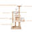 52" Multi-Level Cat Tree Tower, Scratching Post & Condo with Space Capsule, Holds 33lbs