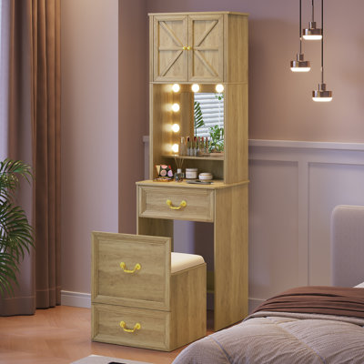 Dressing Table with Mirror